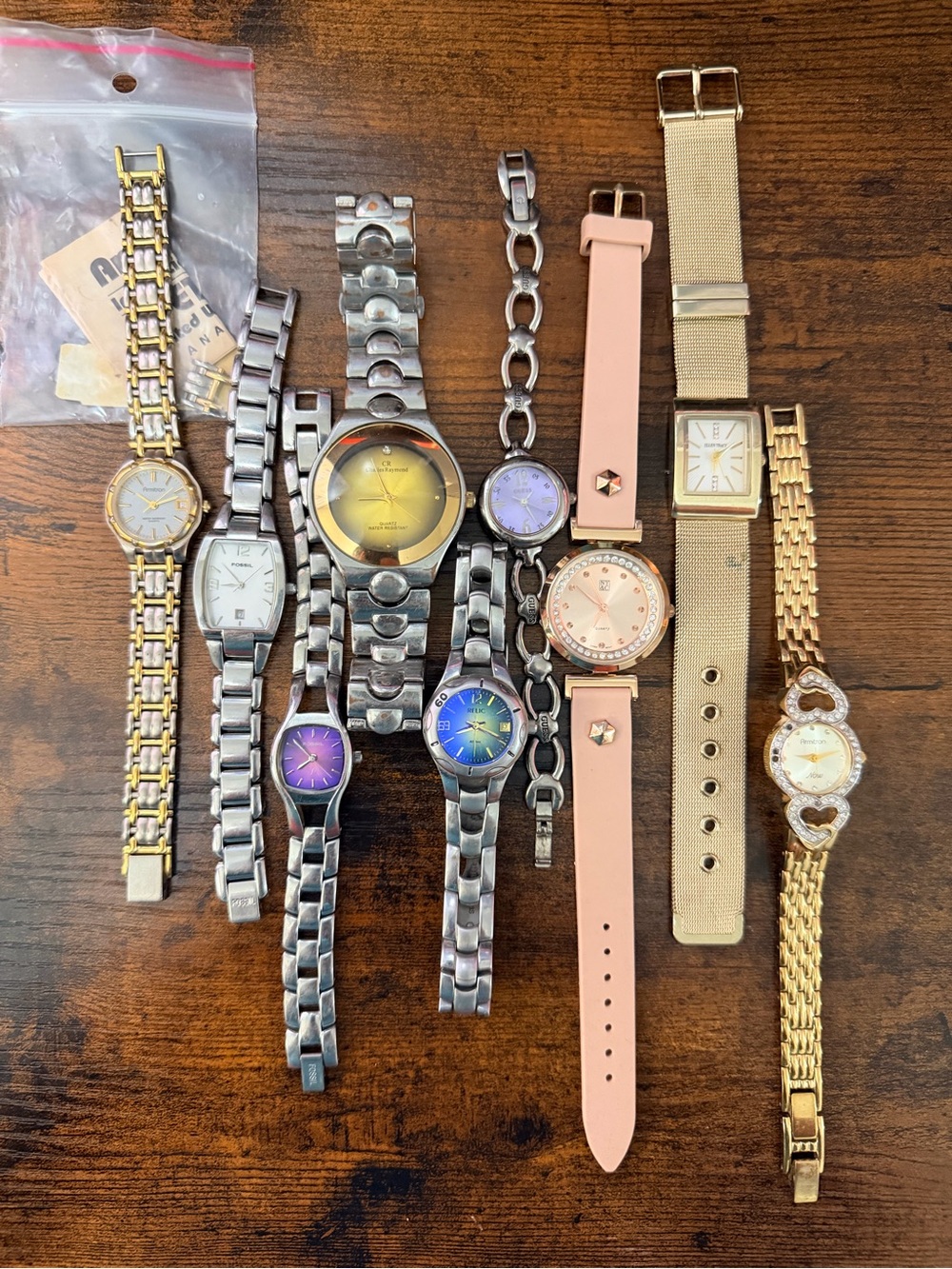 Mixed Lot of Women's & Men’s Wrist Watches - FOR PARTS